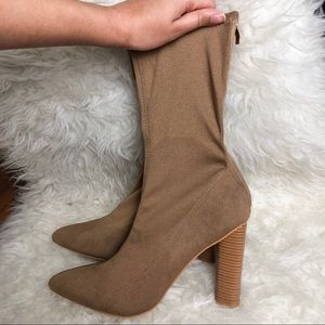 Nasty Gal Sit tight sock boot